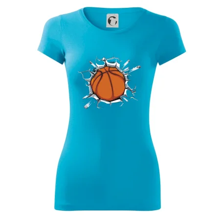 Basketbal lopta v triku