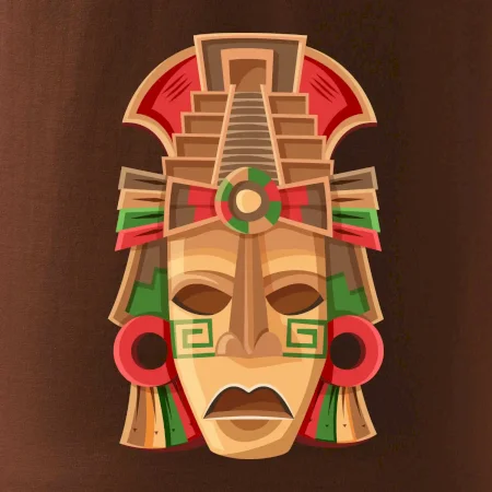 Mayové maska červené uši