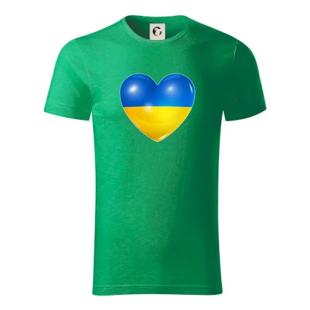 Ukrajina srdce vlajka