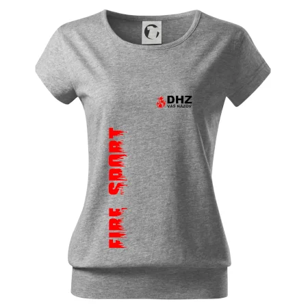 DHZ (oheň, firesport, názov sboru - vlastný nápis)