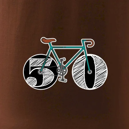 Narodeniny 50 rokov na bicykli