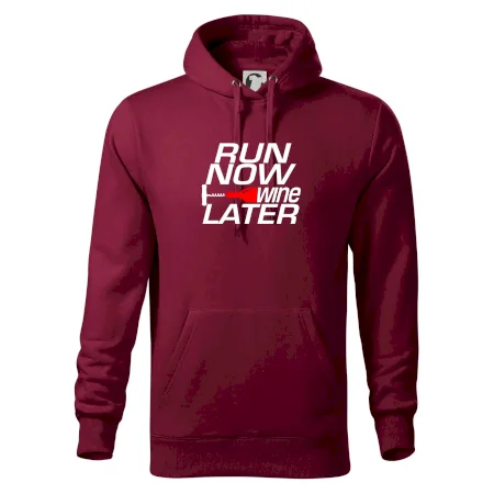Run now Wine later