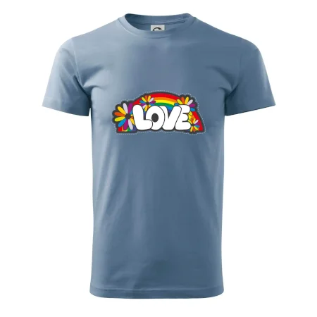 Love s dúhou v pozadí