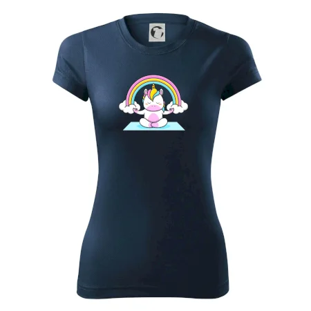 Yoga jednorožec - dúha