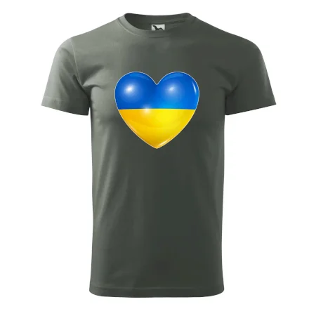 Ukrajina srdce vlajka