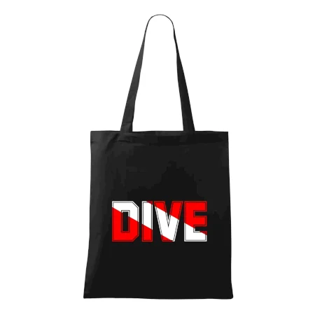 Dive nápis vlajka