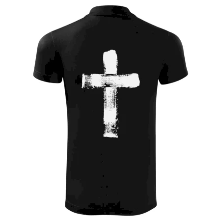 Jesus kríž štetcom