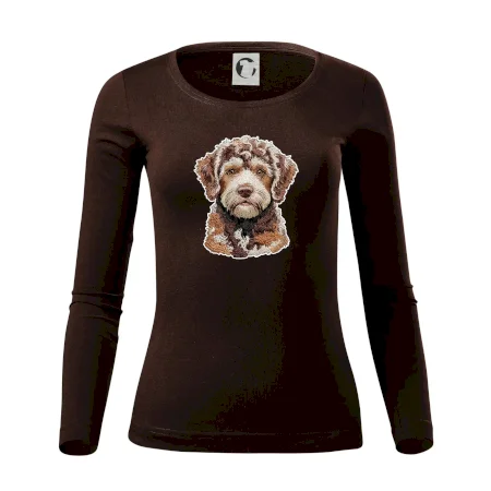 Lagotto romagnolo vyšívaná hlava