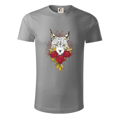 Rys s červenými ružami (Pecka design)