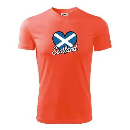 Scotland Srdce s vlajkou