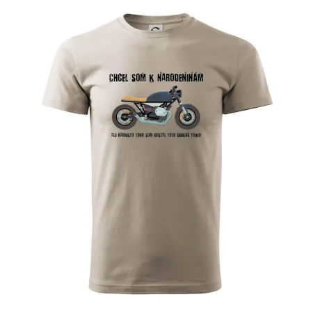 Chcel som motorku - narodeniny