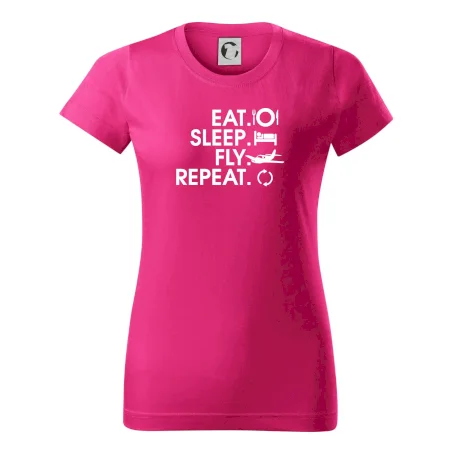 Eat sleep fly repeat