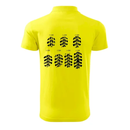 Pneumatiky - obtlačok v závislosti na tlaku