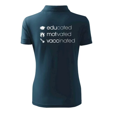 Educated motivated vaccinated