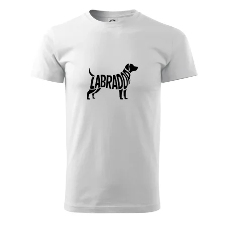Labrador nápis v tele