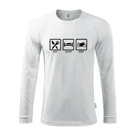 Eat sleep ride - cesta