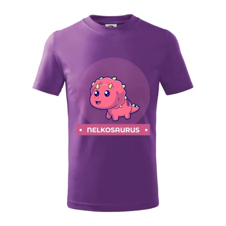 Dinosaurie mená - růžový dinosaurus