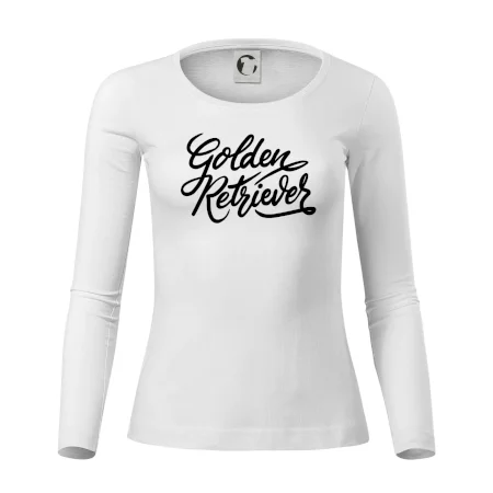Golden retriever - nápis okrasný