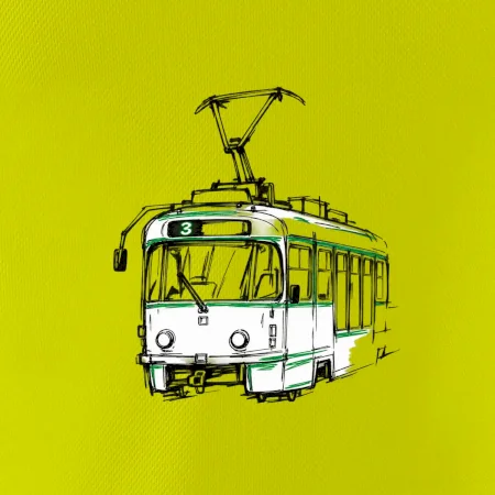 T3R SLF minimalistická kresba jedním tahem