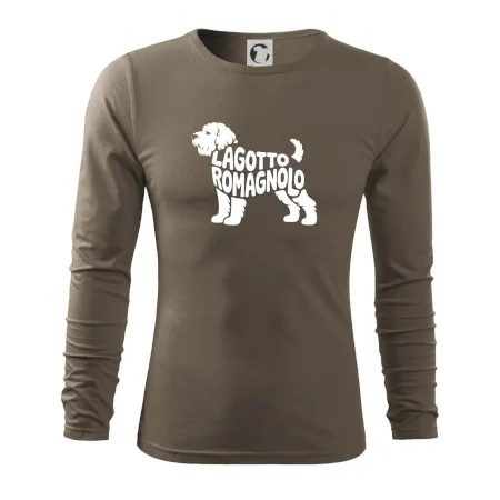 Lagotto romagnolo nápis v tele