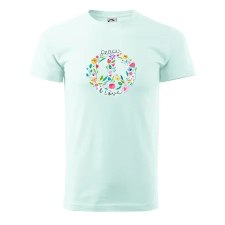 Peace and love symbol