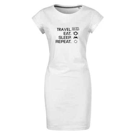 Eat sleep travel - Van