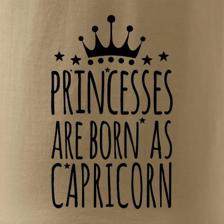 Princesses are born as Capricorn - Kozorožec