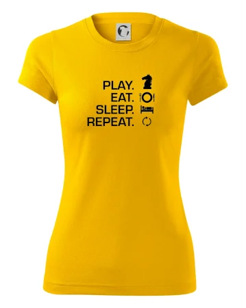 Eat sleep play - šach