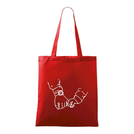 Otec a syn ruky obrys