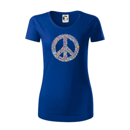 Peace symbol lístočky