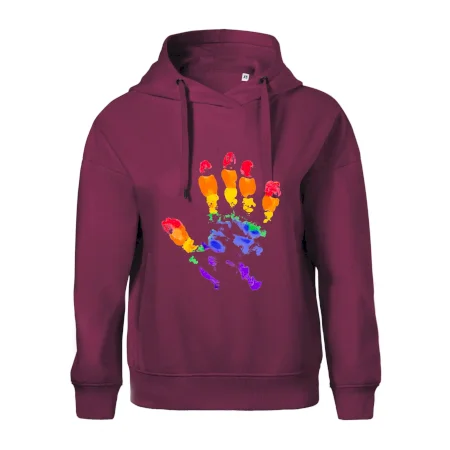 LGBT hand print