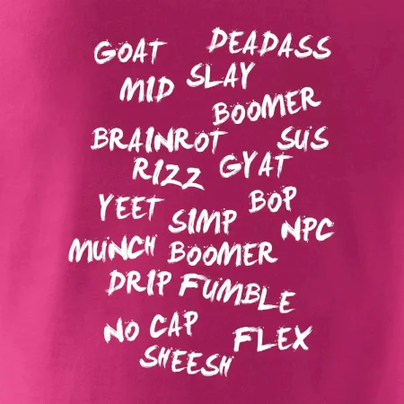 Generácia Z - Gén Z slovník