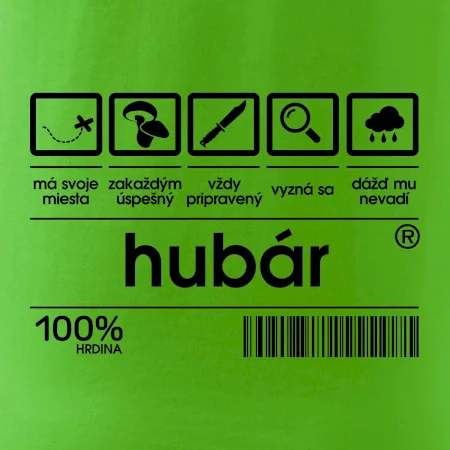 Čiarový kód - Hubár