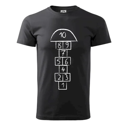 Skákať škôlku na tričku