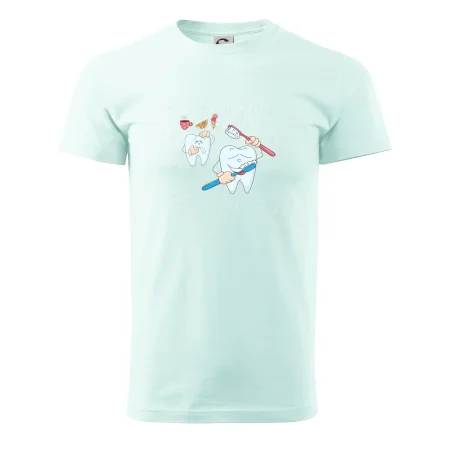 Zubárske tričko - kefka a jedlo