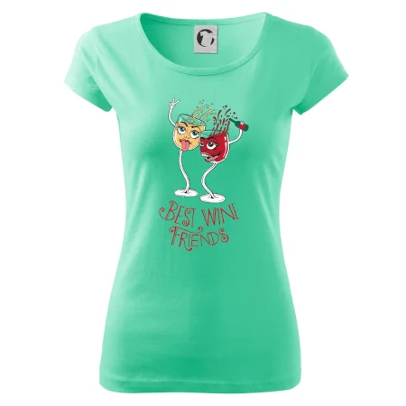 Best wine friends dancing (Pecka design)