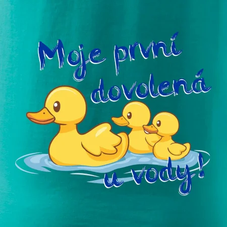 Moje první dovolená u vody - sourozenci