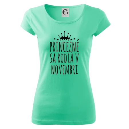 Princezné sa rodia v novembri