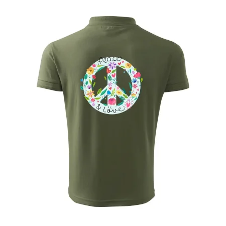 Peace and love symbol