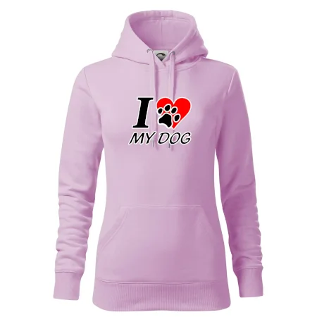 I love my dog - nápis