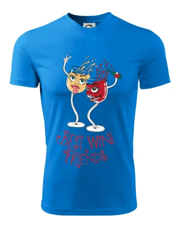 Best wine friends dancing (Pecka design)
