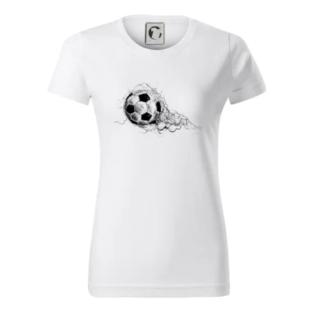 Futbalová lopta - kresba ceruzkou