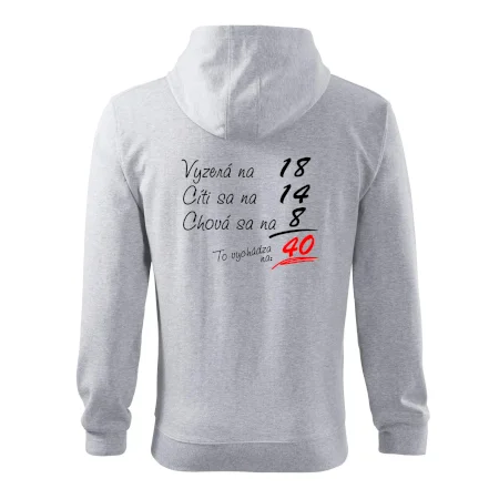 Vyzerá, cíti sa, chová sa - 40 rokov