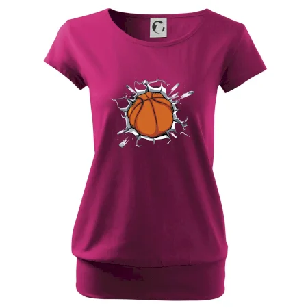 Basketbal lopta v triku