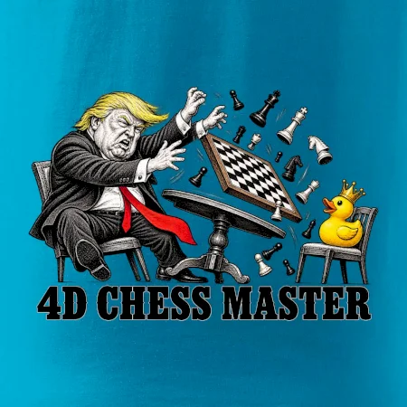 Donald Trump prohrává šachy s kachnou
