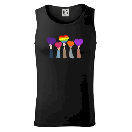 LGBT ruky srdce
