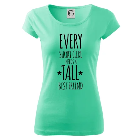 Every short girl needs a tall best friend