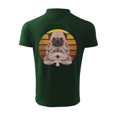 Yoga meditace - pug