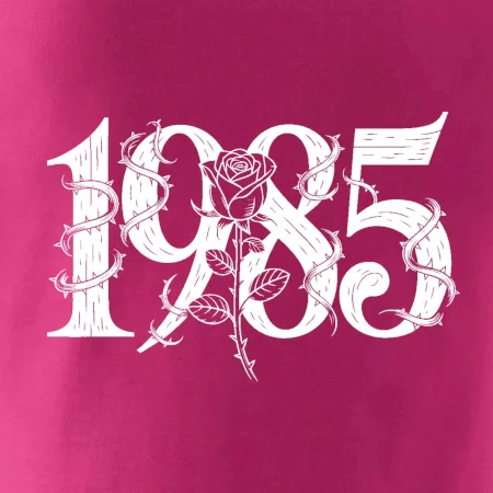 Ročník s ružou 1985