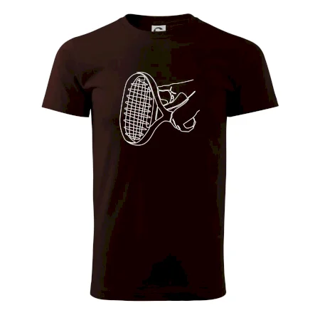 Tenisová raketa jedným ťahom